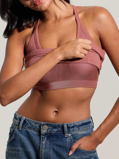 --Rosewood / La modelo mide 1,75 m · talla XS