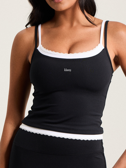 --Black / La modelo mide 1,75 m · talla XS